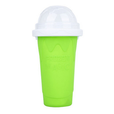 Naujausias kokteilių puodelis Naujas naminis šlako ir purtymo aparatas Buitinis greito aušinimo puodelis Ledų gaminimo mašina Magic Slushy Maker Naudojimas vasarą