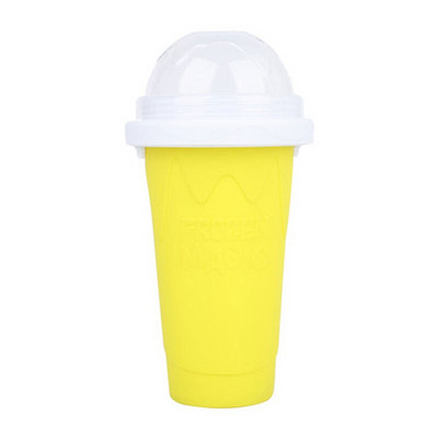 Naujausias kokteilių puodelis Naujas naminis šlako ir purtymo aparatas Buitinis greito aušinimo puodelis Ledų gaminimo mašina Magic Slushy Maker Naudojimas vasarą