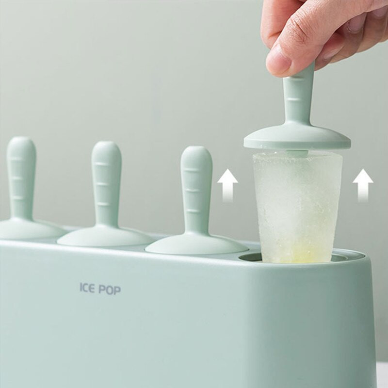 4 v 1 forma na nanuk, domáca zmrzlina, silikónová forma na výrobu nanukov, mrazená forma na kocky ľadu, opakovane použiteľné kuchynské náradie