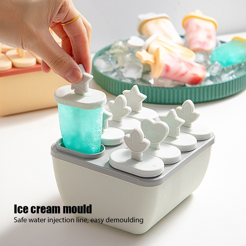 Silikónová forma Silikónová forma na zmrzlinu Formy na nanuky DIY Forma na zmrzlinu Forma na výrobu ľadových lupienkov Miska na ľad