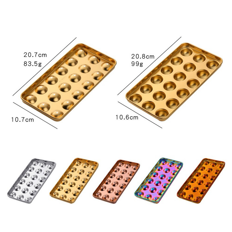 Kreatívne nerezové tácky na výrobu ľadových kociek s viečkami na mrazenie studených nápojov, whisky, koktailov, kuchyne, domácej párty, formy na ľad