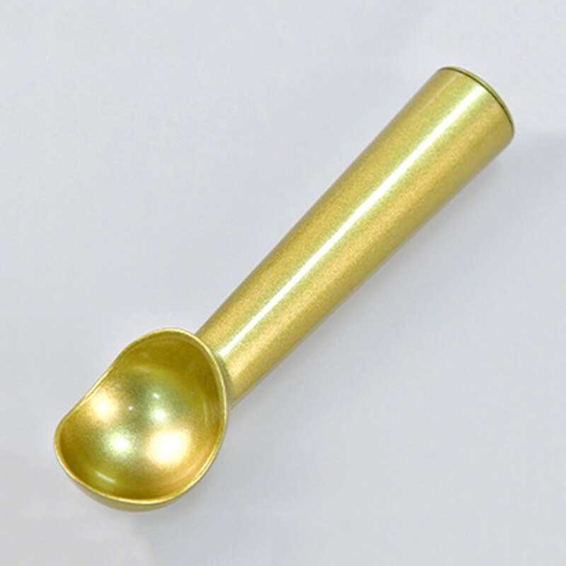 Nerūdijančio silikono ledų šaukštas Nešiojamas aliuminio lydinio nuo šlifavimo ledų gaminimo aparatas Šaldytas šaukštas namų virtuvės priedams