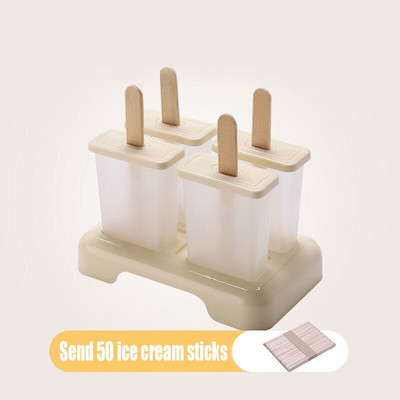 Forma na zmrzlinu, 9 foriem na ľad, sada foriem na nanuky, čokoládový tácok, domáci mrazák na dezerty, ovocná šťava, formička na nanuky, tyčinky na výrobu zmrzliny