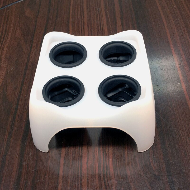 1 ks 4-dielna sada Čierny bojovník Ant Man prilba útočná kocka ľadu silikónová ľadová artefakt vianočná DIY silikónová forma na zmrzlinu