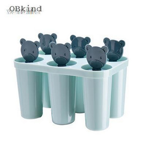 Silikónová forma na zmrzlinu potravinárskej kvality obkind na výrobu nanukov, nástroj na mletie zmrzliny, mrazený ľadový artefakt