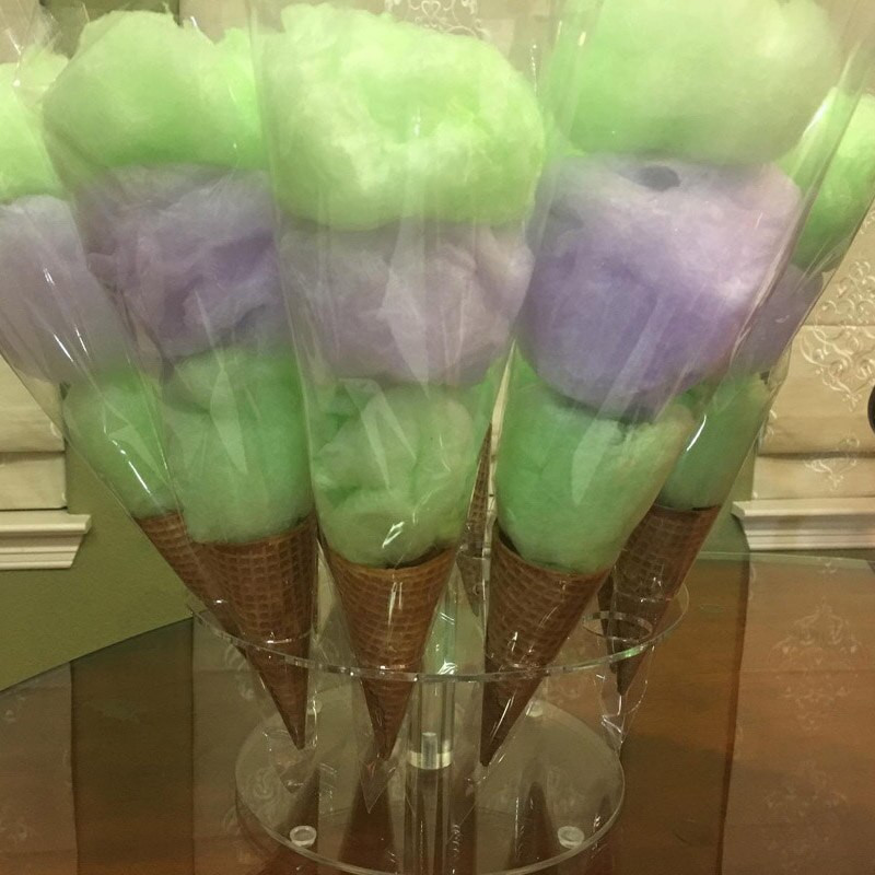 Horúci výpredaj akrylového stojana na zmrzlinu, držiak na kornútok na tortu, 6/16 kornútkov, svadobný bufet, náradie na zmrzlinu, kuchynské náradie, gadgety