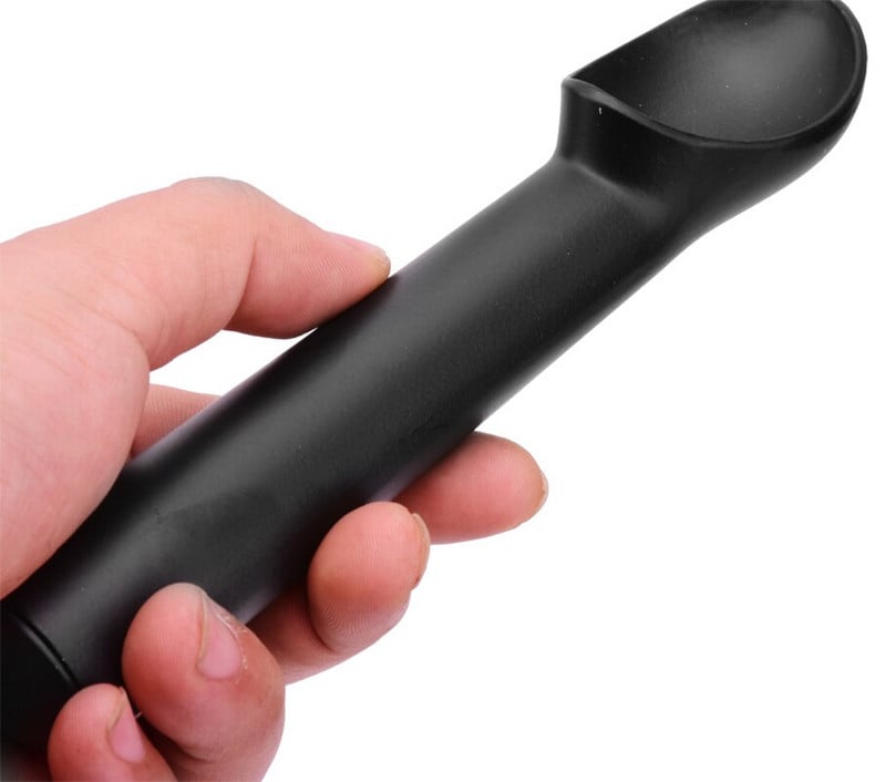 Virtuvės įtaisai Įrankiai Aliuminio lydinys, šlifuotas stora rankena Neprilimpa, neskausminga ledų kaušelis Ledų rutuliukų formavimo šaukštas