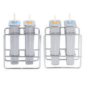 Okrúhla/plochá forma na zmrzlinu, detská DIY zmrzlina, nerezová forma na jogurt, domáce kuchynské potreby, opakovane použiteľná a odolná forma na zmrzlinu