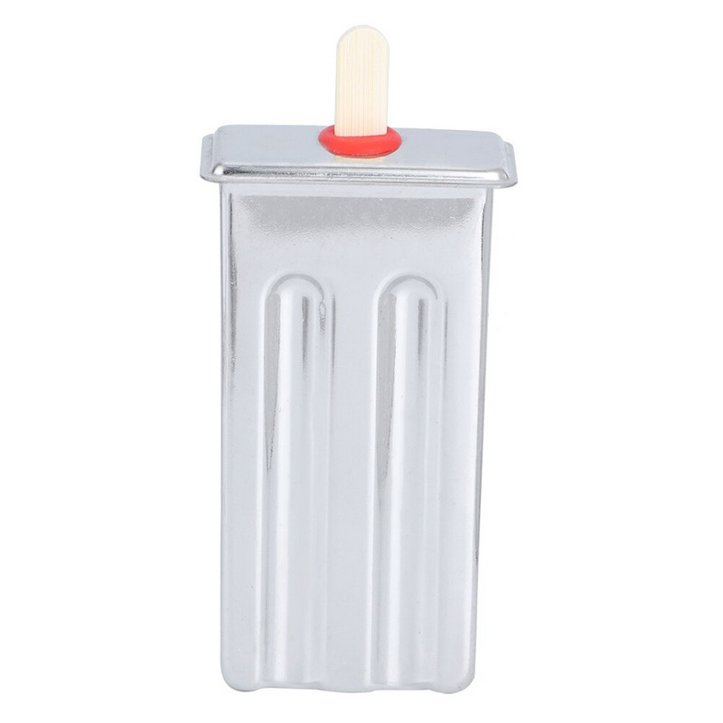 Okrúhla/plochá forma na zmrzlinu, detská DIY zmrzlina, nerezová forma na jogurt, domáce kuchynské potreby, opakovane použiteľná a odolná forma na zmrzlinu