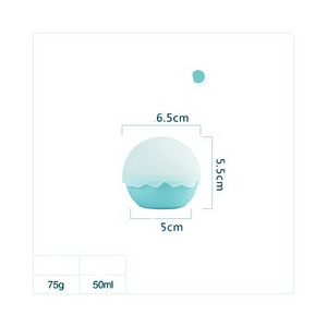 Priemer 6,5 cm Kreatívna silikónová okrúhla guľôčka na výrobu kociek ľadu Forma na púštne gule Forma na ľad, koktailový bar, párty, kuchynské náradie