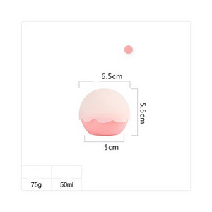 Priemer 6,5 cm Kreatívna silikónová okrúhla guľôčka na výrobu kociek ľadu Forma na púštne gule Forma na ľad, koktailový bar, párty, kuchynské náradie