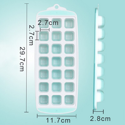 21 mriežok, silikónová forma v tvare srdca, miska na ľad, silikónová forma na čokoládu, domáca ľadová plastová krabička na ľad, sušienky, pečenie, dekorácia torty