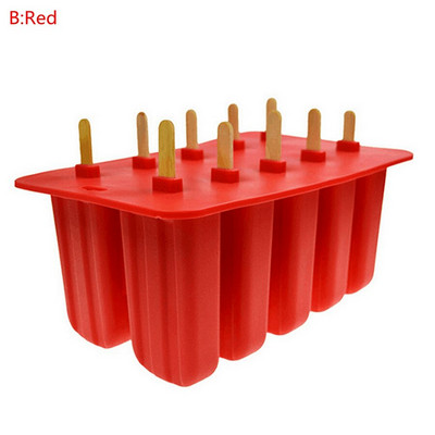 Domáca silikónová forma na zmrzlinu, opakovane použiteľná forma na výrobu nanukov, forma na sorbet