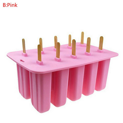 Domáca silikónová forma na zmrzlinu, opakovane použiteľná forma na výrobu nanukov, forma na sorbet