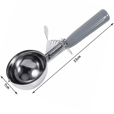 Naberačka na zmrzlinu z nehrdzavejúcej ocele 304, výrobník ľadových guľôčok, cesto na ľadové sušienky, mäsové guľôčky, ryžové misky, lyžica na zmrzlinu, kuchynské náradie