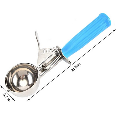 Naberačka na zmrzlinu z nehrdzavejúcej ocele 304, výrobník ľadových guľôčok, cesto na ľadové sušienky, mäsové guľôčky, ryžové misky, lyžica na zmrzlinu, kuchynské náradie