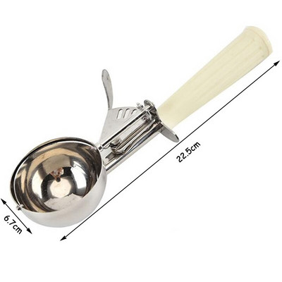 Naberačka na zmrzlinu z nehrdzavejúcej ocele 304, výrobník ľadových guľôčok, cesto na ľadové sušienky, mäsové guľôčky, ryžové misky, lyžica na zmrzlinu, kuchynské náradie