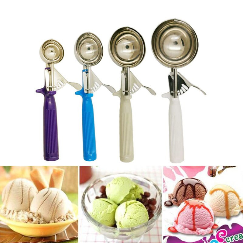 Naberačka na zmrzlinu z nehrdzavejúcej ocele 304, výrobník ľadových guľôčok, cesto na ľadové sušienky, mäsové guľôčky, ryžové misky, lyžica na zmrzlinu, kuchynské náradie