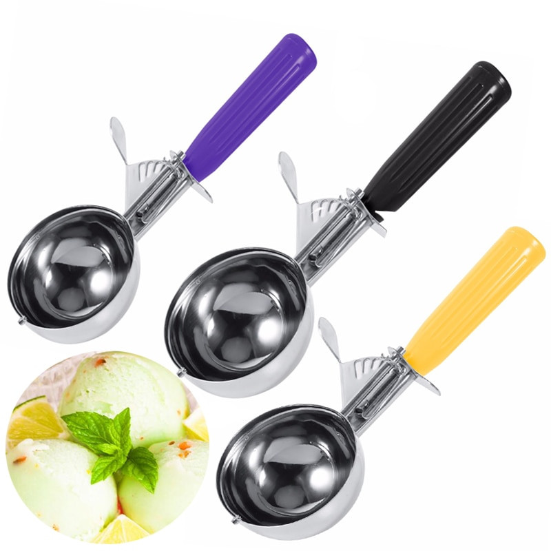 Naberačka na zmrzlinu z nehrdzavejúcej ocele 304, výrobník ľadových guľôčok, cesto na ľadové sušienky, mäsové guľôčky, ryžové misky, lyžica na zmrzlinu, kuchynské náradie
