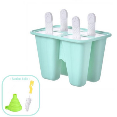 Kreatívna silikónová sada foriem na zmrzlinu, opakovane použiteľná DIY forma na nanuk 4/6/10/12 mriežok, krabica na zmrzlinu, kuchynské príslušenstvo