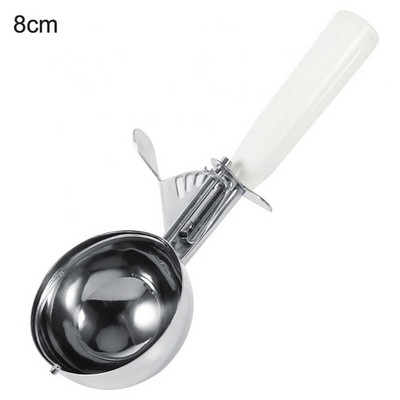 Naberačky na zmrzlinu z nehrdzavejúcej ocele, lyžica na ovocnú kašu, výrobník zmrzlinových guľôčok, naberačka na zmrzlinu, kuchynské náradie