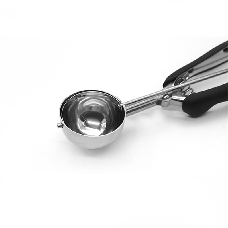 Nástroj na naberačku zmrzliny z nehrdzavejúcej ocele, naberačka na sušienky, lyžica na zmrzlinu, kuchynské pomôcky, tyčinky na zemiakovú kašu a lyžica na melón.