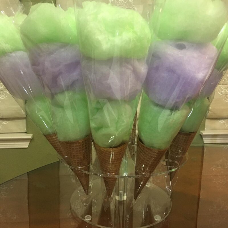 16-jamkový okrúhly priehľadný akrylový stojan na zmrzlinu v kornútku, stojan na popcorn, stojan na zmrzlinu, nástroj na zmrzlinu na svadobnú párty a bar