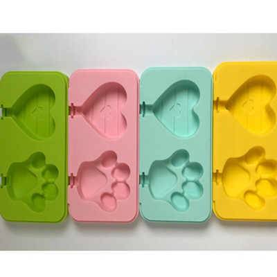 Domáca silikónová forma na zmrzlinu, forma na pečenie, forma na lízanky s viečkom a tyčinkami na zmrzlinu