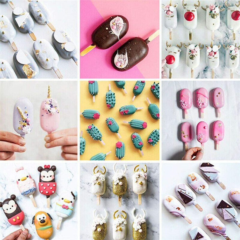 2 ks silikónová forma na zmrzlinu, formy na nanuky, domáci mrazák na dezerty, ovocná šťava, forma na výrobu zmrzliny s paličkami na nanuky