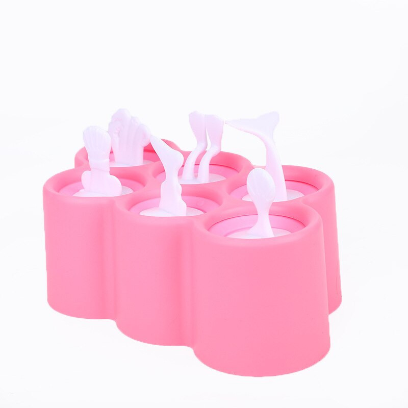 Letná silikónová forma na ľad v tvare ryby v tvare škaredých rýb, domáca kreatívna forma na ľad, forma na nanuk 1 ks