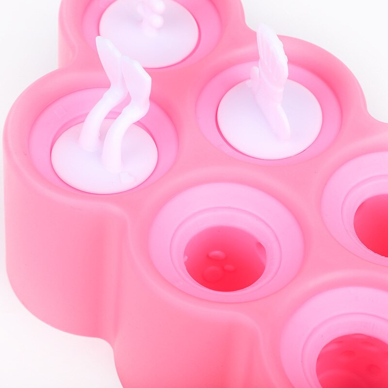 Letná silikónová forma na ľad v tvare ryby v tvare škaredých rýb, domáca kreatívna forma na ľad, forma na nanuk 1 ks