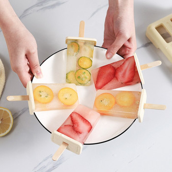Αξεσουάρ κουζίνας CHEEREVEAL DIY Σπιτικό καλούπι παγωτό Πλαστική φόρμα Καλοκαιρινής φόρμας Popsicle Maker Αξεσουάρ κουζίνας