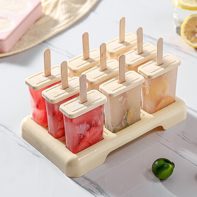 CHEEREVEAL DIY Domáca forma na nanuk Zmrzlina Plastová forma Letná forma na nanuk Kuchynské doplnky