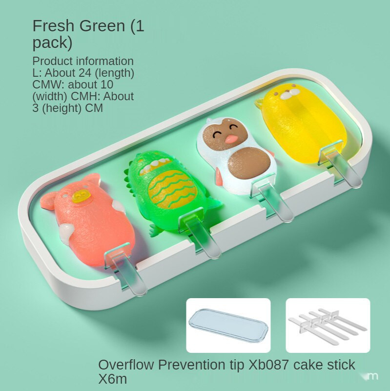 Silikónová forma na zmrzlinu Zmrzlina DIY Domáce ovocie Deti Domáce formy na nanuky Artefakt Silikónová forma Formy na ľadové kocky