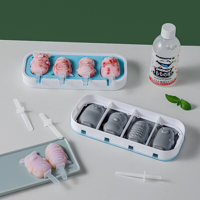 Silikónová forma na zmrzlinu Zmrzlina DIY Domáce ovocie Deti Domáce formy na nanuky Artefakt Silikónová forma Formy na ľadové kocky
