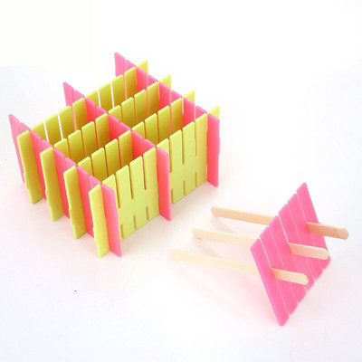 6/10 ks mrazené nerezové formy na nanuky držiak na zmrzlinu strieborný domáci DIY formy na zmrzlinu plochá forma na ľad