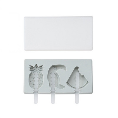 Silikónová forma na zmrzlinu s kreslenými postavičkami, forma na čokoládový nanuk, forma na labku, prasiatko, DIY želé, ovocný dezert, ozdoba misky na ľad, kuchynské náradie