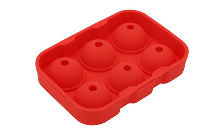 Silikónové tácky na ľad, kombinovaná forma na výrobu guľôčok na ľad a veľké štvorcové formy, opakovane použiteľné a bez BPA, forma na ľad