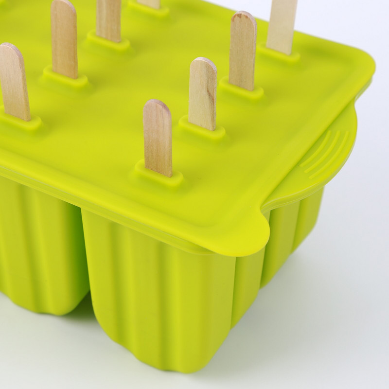 Silikoninės formos Vasaros Priedai Virtuvės Įrankiai Maisto klasės Lolly Formelės „Pasidaryk pats“ ledų gaminimo aparatas „Ice Sucker“ Desertų formelės