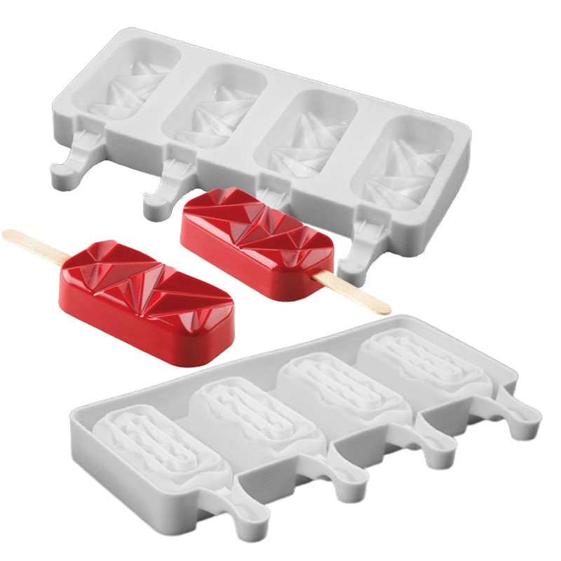 Silikónové formy na nanuky v tvare hviezdy a pologule, diamantové formy na zmrzlinu v tvare srdca, letný nástroj na studené nápoje, miska na ľadové kocky