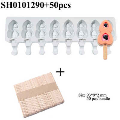 Vianočné dekorácie, dezertné nástroje, tácka na ľad, letné silikónové formy na nanuky a 50 tyčiniek, kuchynské formy na zmrzlinu