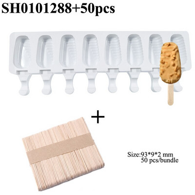 Vianočné dekorácie, dezertné nástroje, tácka na ľad, letné silikónové formy na nanuky a 50 tyčiniek, kuchynské formy na zmrzlinu