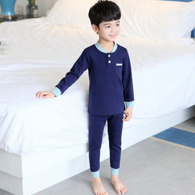 Dvojdielne detské pyžamo - blúzka s okrúhlym výstrihom a spodným dielom