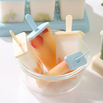 Σετ Καλοκαιρινής Φόρμας Παγωτού Επαναχρησιμοποιήσιμο με Καπάκι Popsicle Θήκη σοκολάτας Εργαλεία κουζίνας Icemaker Household DIY Homemade Gadgets Νέα