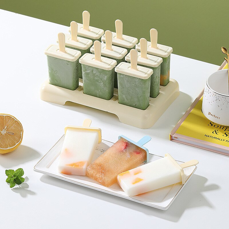 Sada foriem na letnú zmrzlinu, opakovane použiteľná s viečkom, držiak na čokoládu, kuchynské náradie, výrobník ľadu, domácnosť, DIY, domáce gadgety, nové