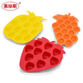 Silikónová forma na ľad v tvare ananásu, formička na ľad, bar, párty, víno, dekorácia, formička na ľad, 2 ks/lot