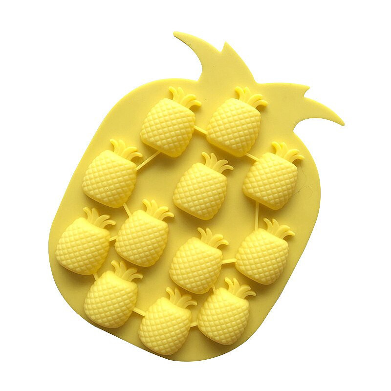 Silikónová forma na ľad v tvare ananásu, formička na ľad, bar, párty, víno, dekorácia, formička na ľad, 2 ks/lot