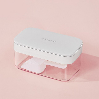 Okrúhla miska na ľadové kocky s úložným boxom, rýchlovyberateľné formy na ľadové kocky, kreatívne párty barové formy, kuchynské štvorcové nádoby, sada na studené nápoje