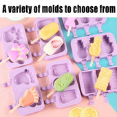Forma na zmrzlinu, výrobník ľadových kociek, opakovane použiteľná miska na ľadové kocky, domáca forma na nanuk na výrobu letných ručne vyrobených obľúbených položiek