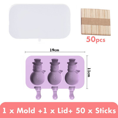 Forma na zmrzlinu, výrobník ľadových kociek, opakovane použiteľná miska na ľadové kocky, domáca forma na nanuk na výrobu letných ručne vyrobených obľúbených položiek